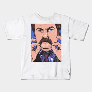 Ron Swanson Kids T-Shirt